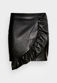 YOLENE RUFFLE SKIRT WOMEN - Saia envelope - black