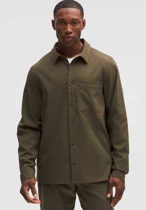 RIPSTOP CLASSIC-FIT LONG-SLEEVE   - Hemd - olive brown-071148