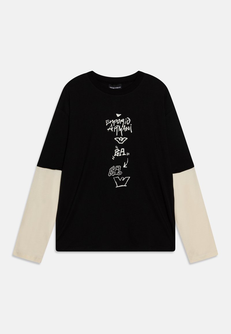 Emporio Armani UNISEX - Top dugih rukava - black