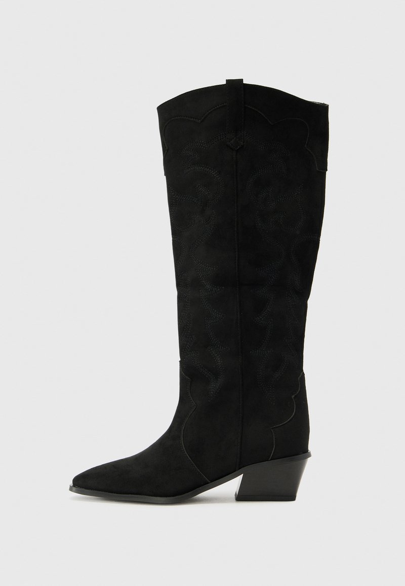 RAID VAANYA - Bottes de cowboy / motard - black