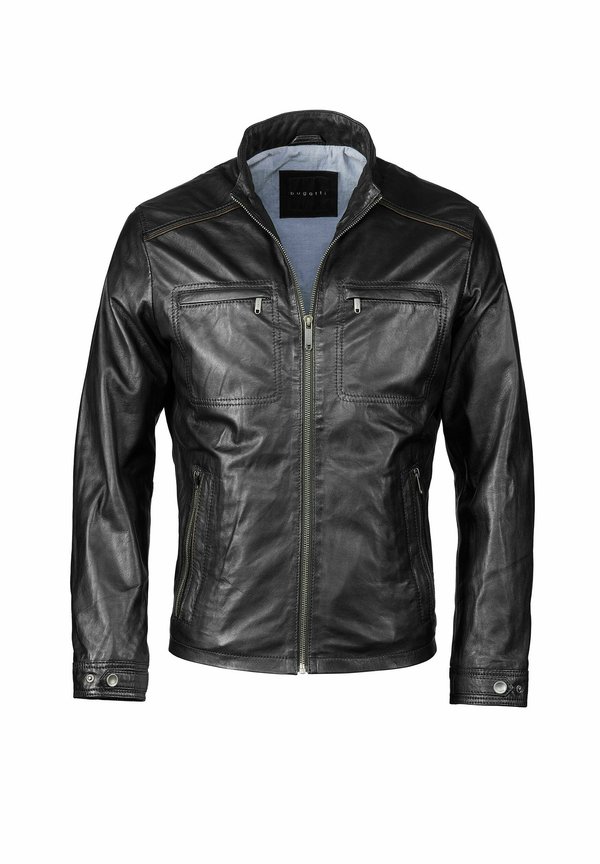 BURICCARDO - Lederjacke - schwarz