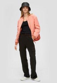 QS STRUKTUR - Top - schwarz