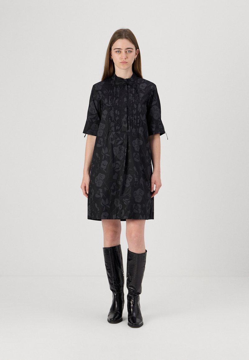 Marimekko HELMAT NOKTURNO - Kasdienė suknelė - black/dark grey