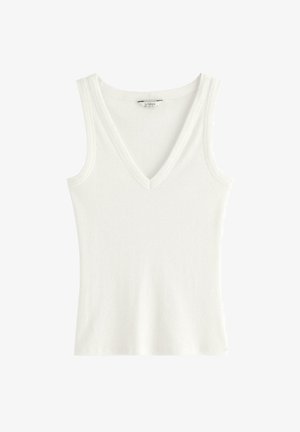 Lindex, LINDEX RIBBED TANK TOP LINDEX - Top - white