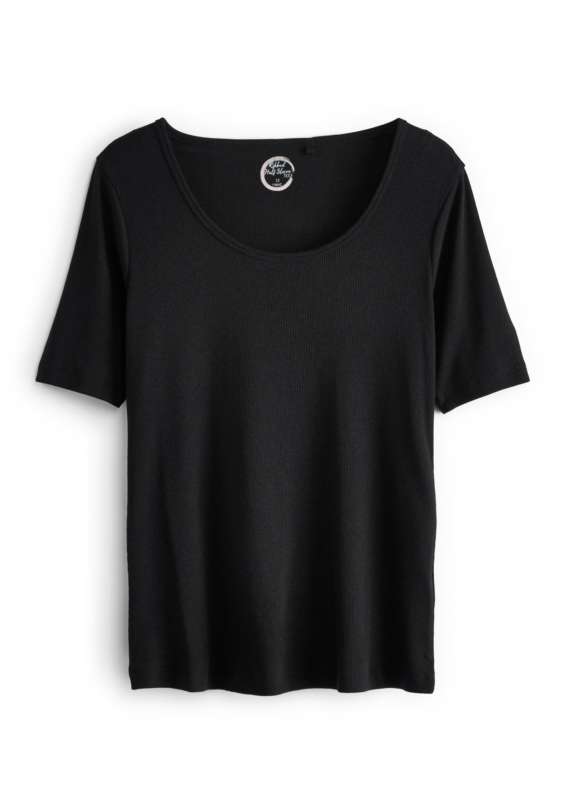HALF SLEEVE - Basic T-shirt - black 