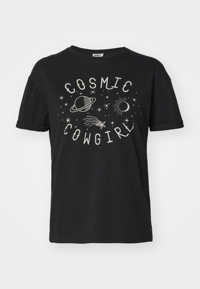 Noisy May T-shirt print zwart