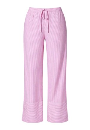 South Beach, STRIPED DEEP CUFF - Stoffhose - pink