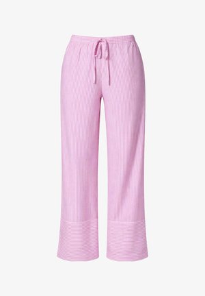 South Beach, STRIPED DEEP CUFF - Pantalones - pink