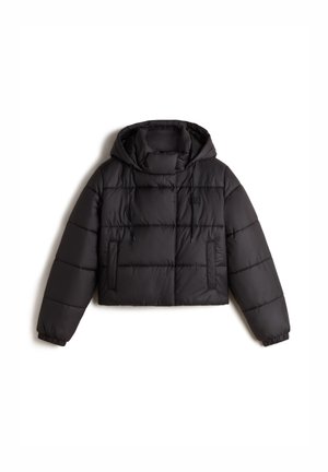 Vans HILLGATE CROPPED PUFFER - Vinterjakker - black