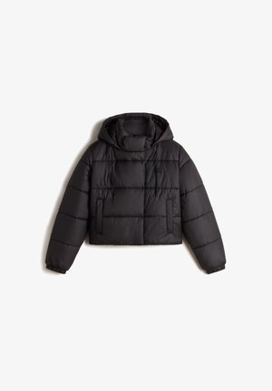 Vans HILLGATE CROPPED PUFFER - Veste d'hiver - black