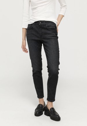 hessnatur Jeans Slim Fit - black