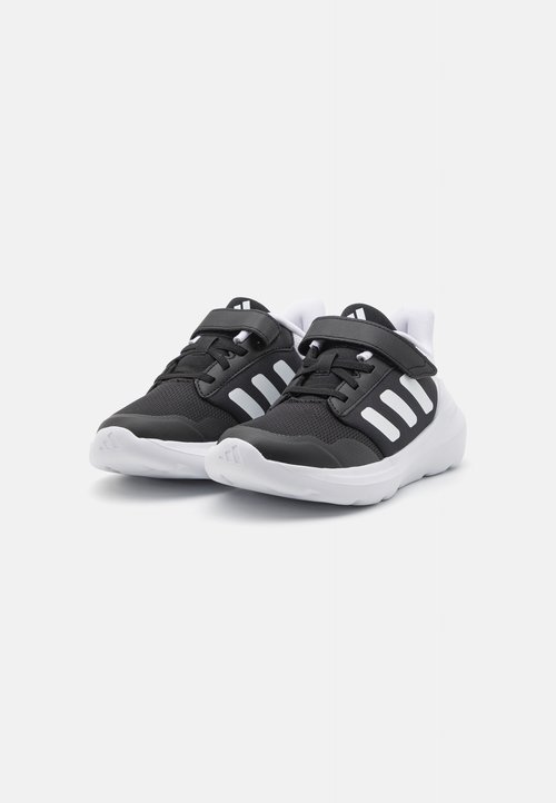 adidas TENSAUR RUN 3.0 UNISEX - Road running shoes - core black/footwear white — photo 2