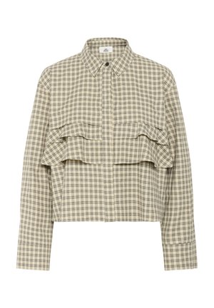 Karen by Simonsen Overhemdblouse - pebble check