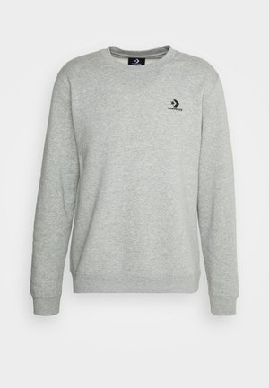 GO TO EMBROIDERED STAR CHEVRON CREW UNISEX - Sweatshirt - vintage grey heather