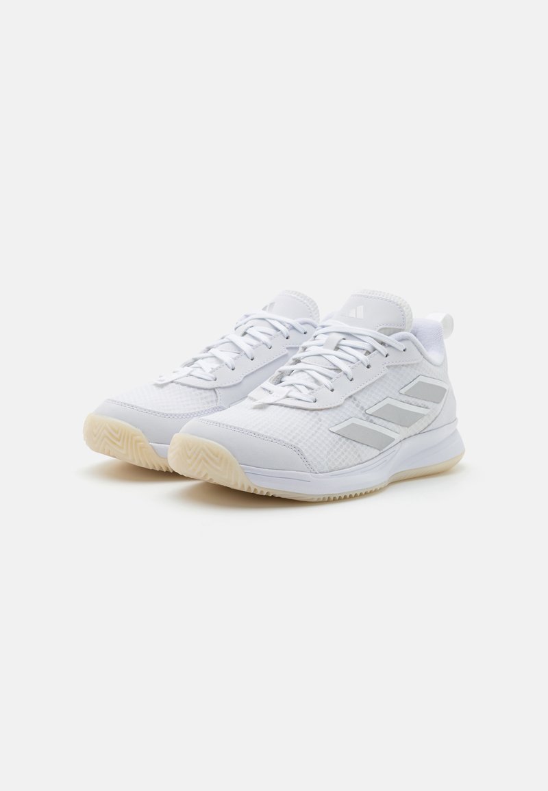 adidas gazelle silver green womens adidas AvaFlash Low Womens Tennis Shoes main image 0