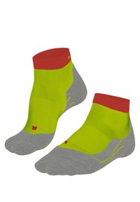 FALKE RU4 SHORT RUNNING MEDIUM CUSHIONING - Calcetines de deporte - lime