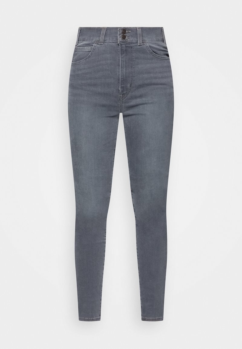 Levi's® MILE HIGH TAB - Skinny džíny - grey slumber/šedý denim - Zalando.cz