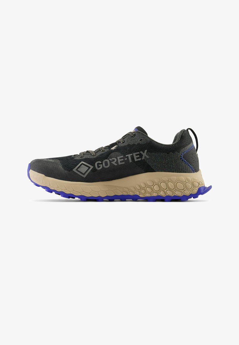 New Balance FRESH FOAM X HIERRO V8 GTX - Trail running shoes - black marine blue