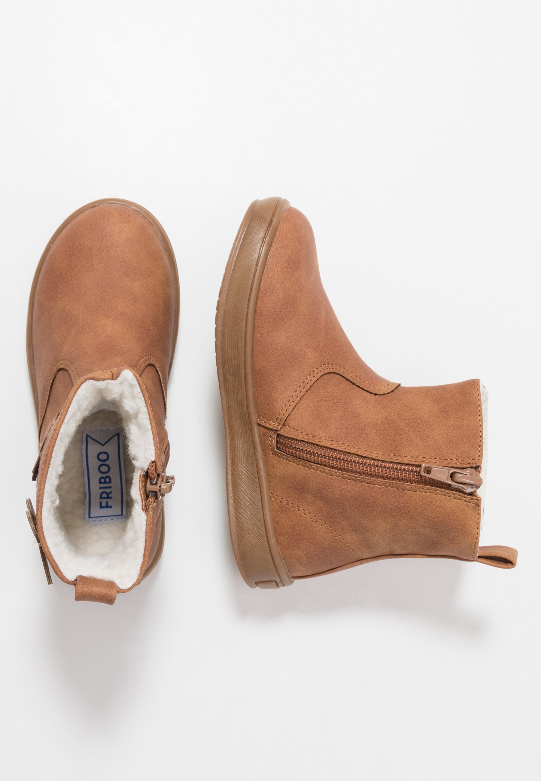 Friboo Korte laarzen - cognac - Zalando.be