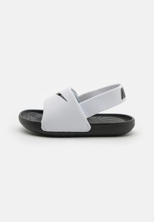 KAWA SLIDE BT UNISEX - Gyalogló szandálok - white/black