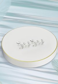 Sofia Milani BLATT - Ohrringe - silver coloured