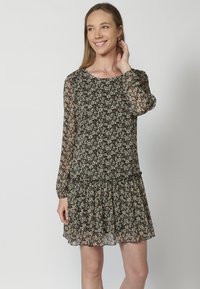 Koroshi LONG SLEEVE - Rochie de zi - black