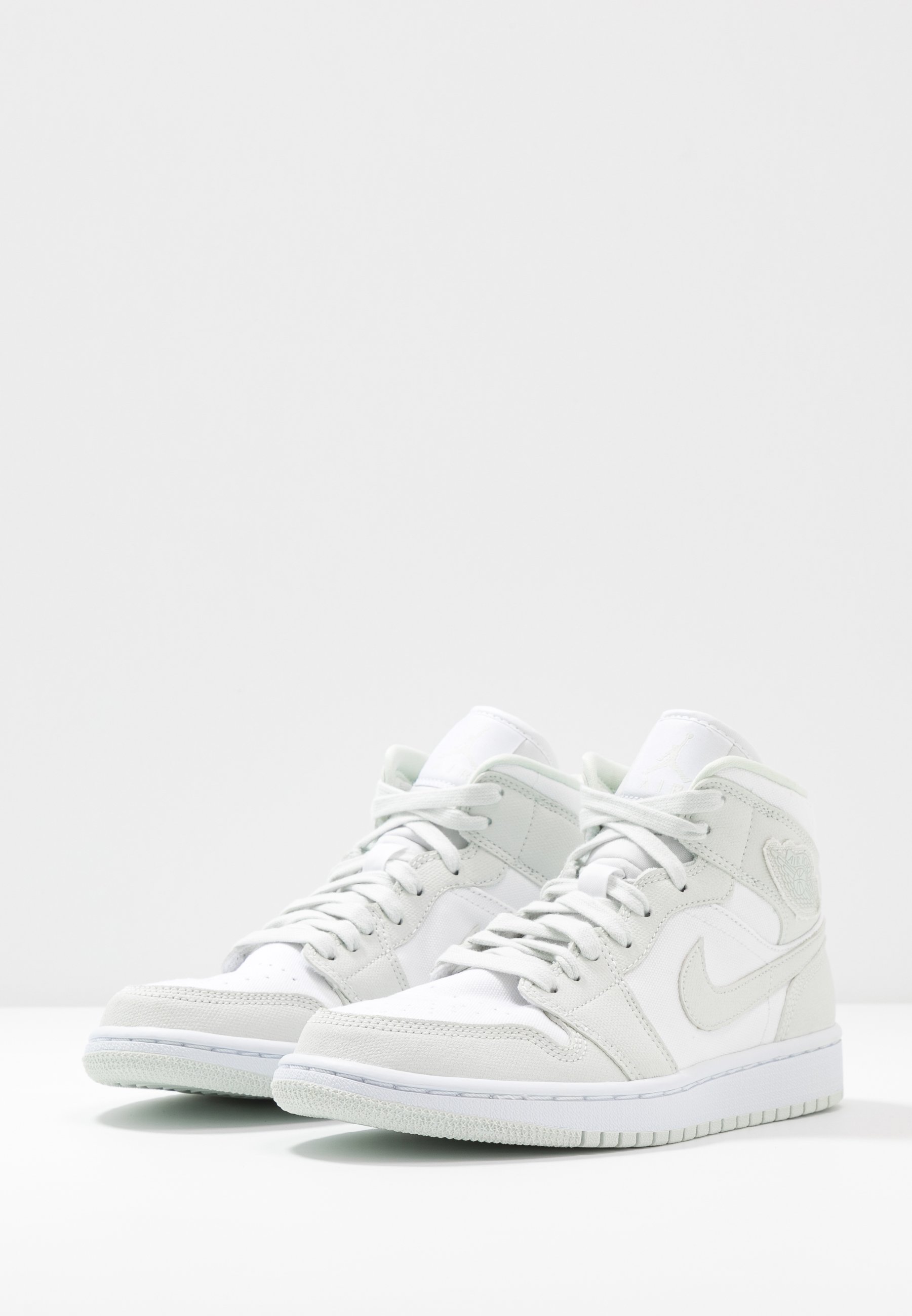 AIR 1 MID - Sneakers hoog - white/spruce aura AIR 1 MID - Sneakers hoog - white/spruce aura