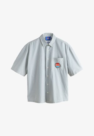 Next, REGULAR FIT - PEPSI COLA STRIPE SHORT SLEEVE SHIRT . - Hemd - blue