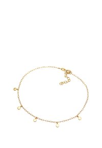 Elli PLATELET LINKS - Ankelkæder - gold-coloured