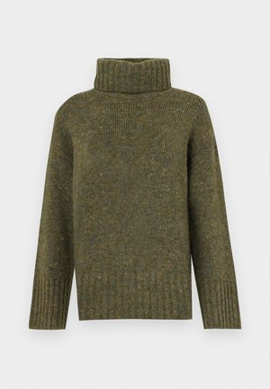 Vero Moda VMINGRID ROLL NECK BOO - Strikkegenser - grape leaf