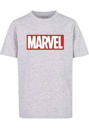 MARVEL COMICS - SIMPLE LOGO - Print T-shirt - heather grey