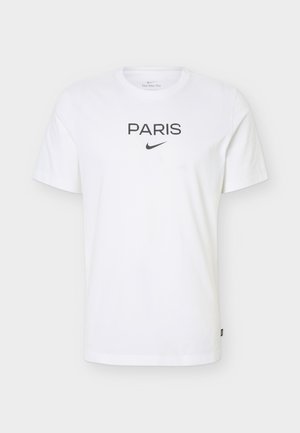 Nike Performance, PARIS SAINT-GERMAIN WORDMARK TEE - Klubiriided - white