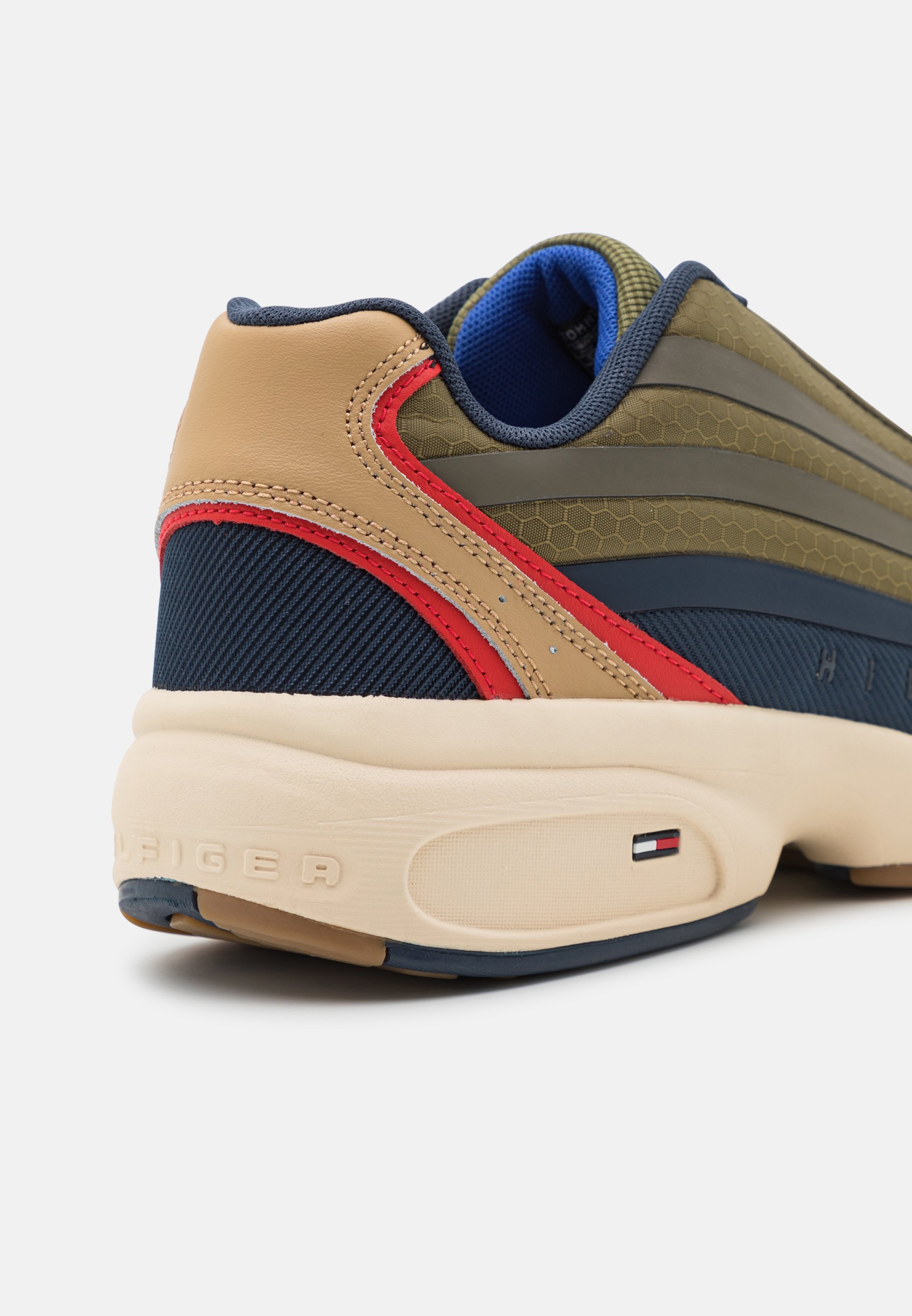 Tommy Jeans HERITAGE MODERN RUNNER - Sportbačiai - army green/žalia -  Zalando.lt