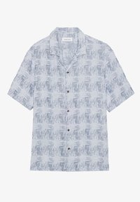 LINEN MIX BLEND SHIRT - Camisa - multicolor
