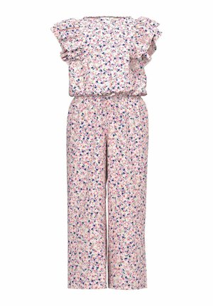 PRINT - Tuta jumpsuit - white alyssum