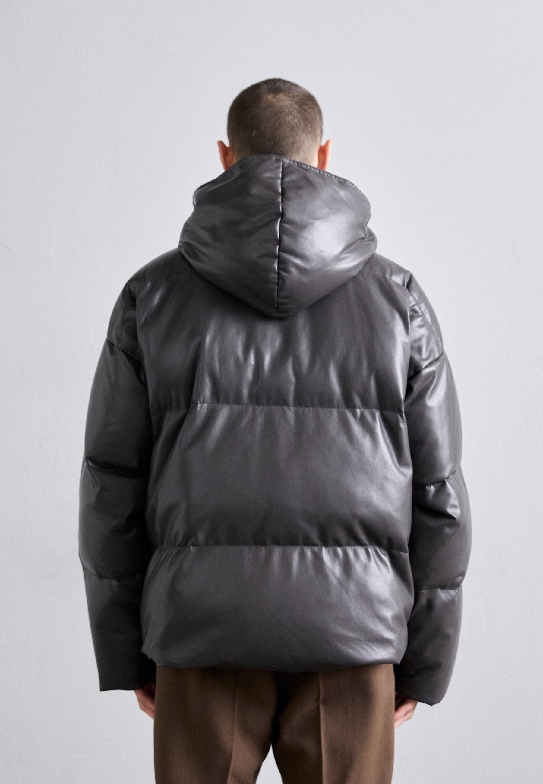 Nanushka VILI - Down jacket - midnight green/green - Zalando.co.uk