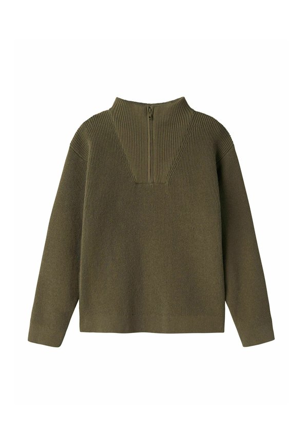 NKMNESOLLE  NOOS - Strickpullover - tea leaf