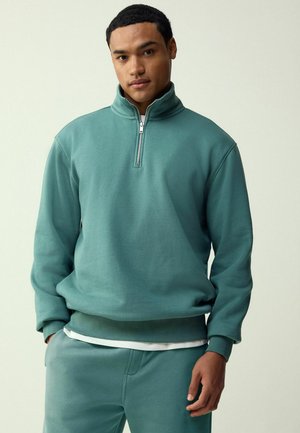 Mikina - teal blue