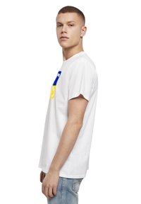Merchcode PEACE - FLAG BASIC - Finskjorte - white