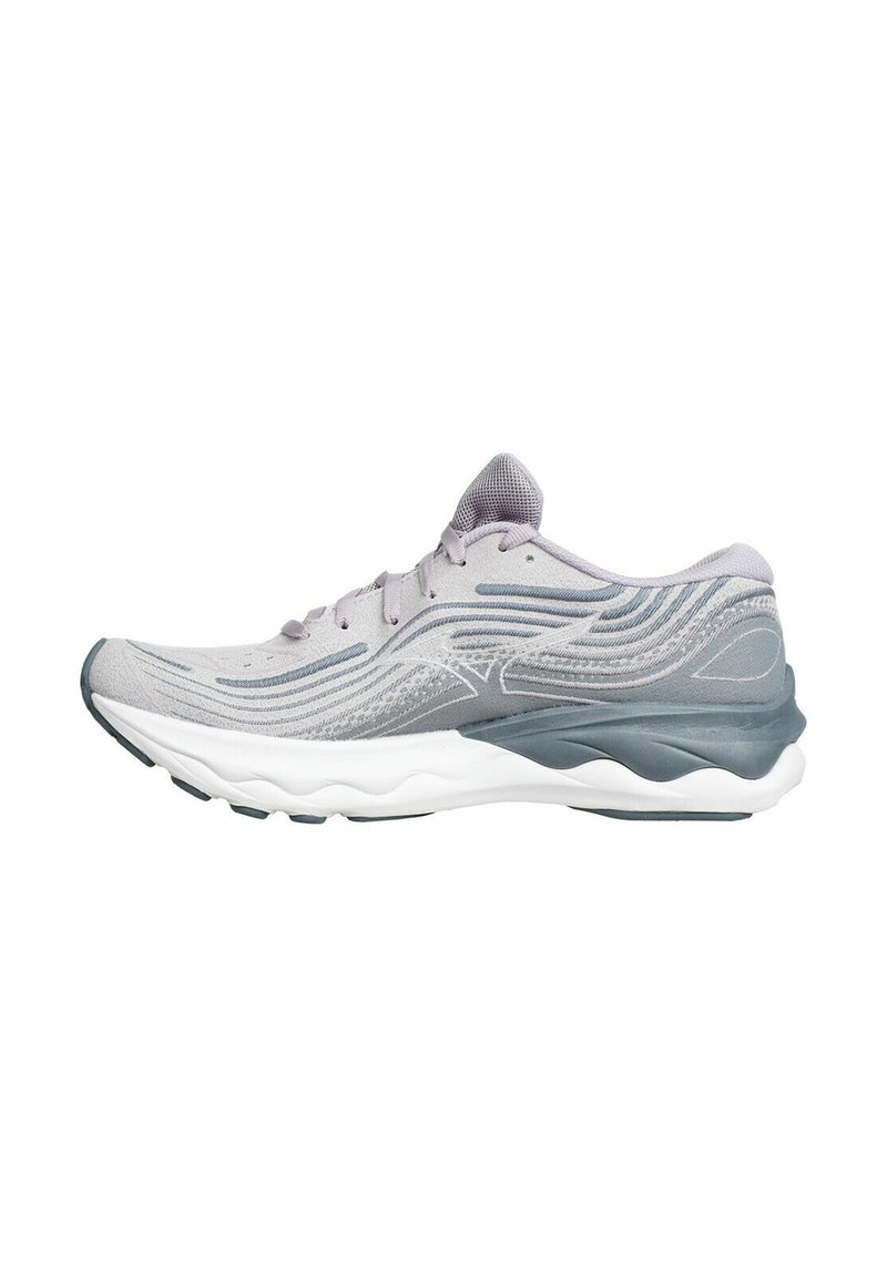Mizuno WAVE SKYRISE 4 - Scarpe da corsa su strada - wisteria white china blue
