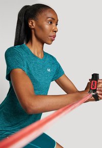Under Armour TECH TWIST - Spordi T-särk - hydro teal/coastal teal/white