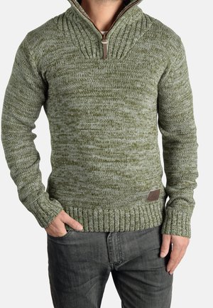 Strickpullover - olive