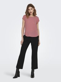 ONLY S/S SOLID NOOS PTM - T-Shirt basic - dusty rose