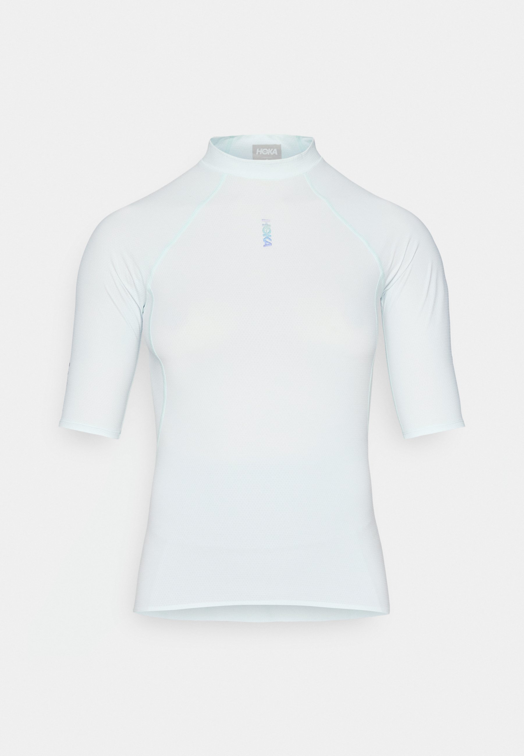 HOKA SKYBREEZE SHORT SLEEVE - Sports T-shirt - tundra/white