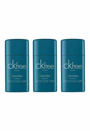 3-PACK CALVIN KLEIN CK FREE DEOSTICK 75ML - Kropsspray - blue