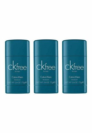 3-PACK CALVIN KLEIN CK FREE DEOSTICK 75ML - Kroppsspray - blue