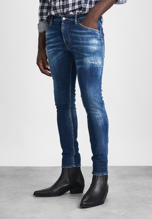 SKATER - Kitsa lõikega teksad - navy blue
