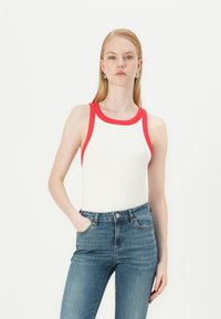 ONLY ONLWAUW MID WAIST - Jean slim - medium blue denim