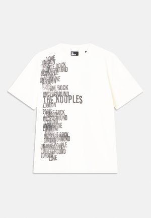 Μπλουζάκι με στάμπα - ecru