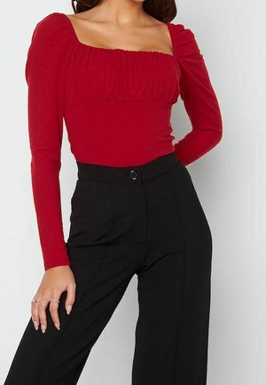 Bubbleroom, T-shirt à manches longues - red